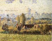 Camille Pissarro Grass oil painting on canvas